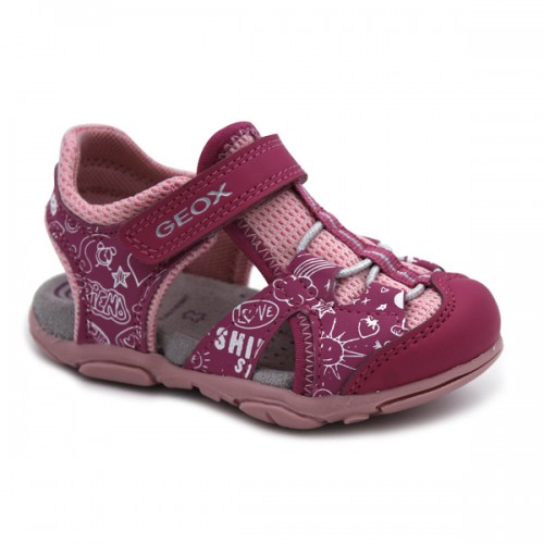 Del Sur perdón Monarquía Sport sandals for little girl model GEOX AGASIM B150ZD