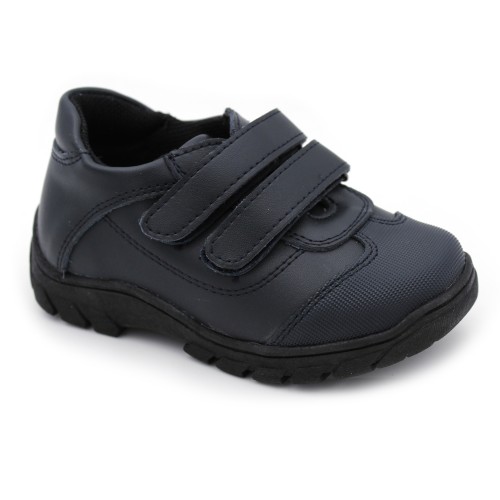 Sport school shoes for boys in leather | Bubble Kids 305