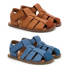 Leather barefoot sandals BLANDITOS SAONA